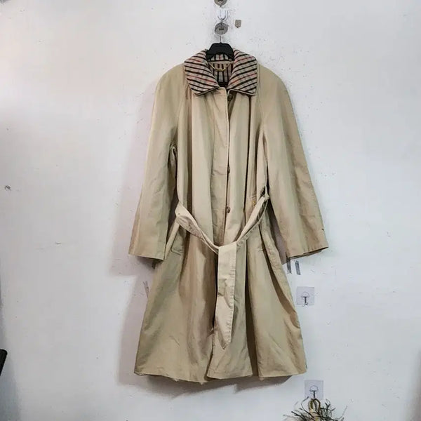 [BUNJANG] Daks Beige Cotton Trench Coat / 닥스코트 베이지색