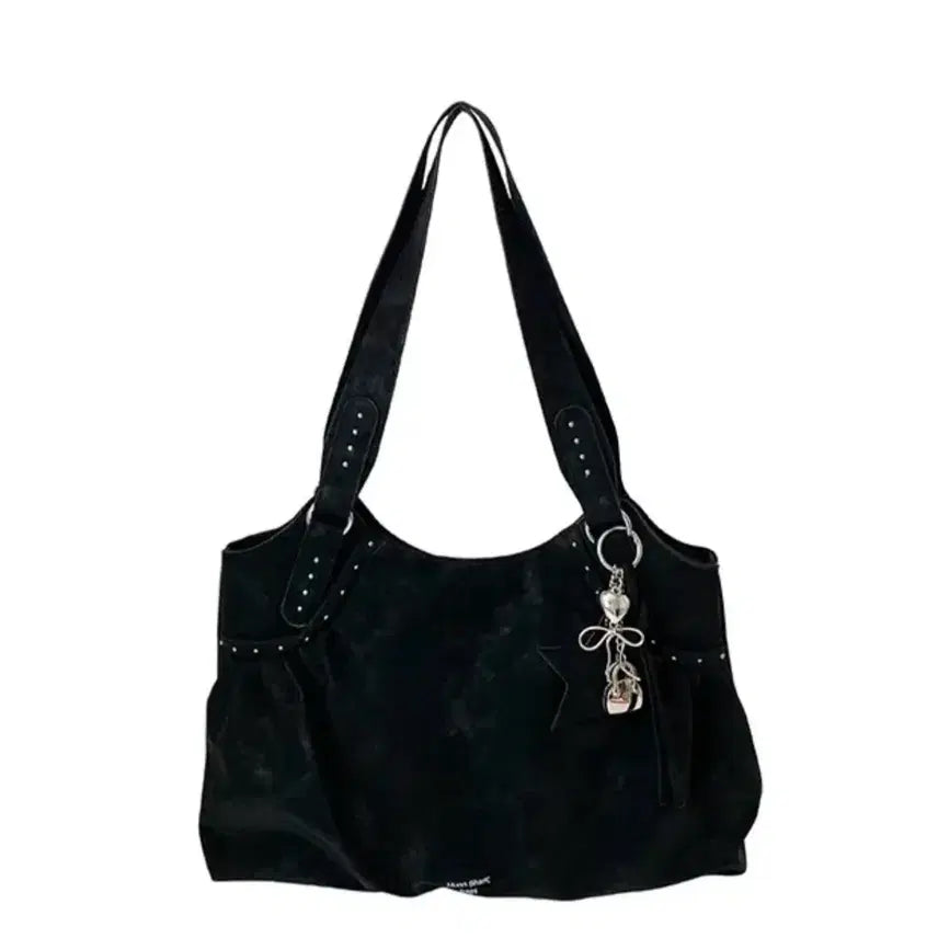[BUNJANG] Vintage Washed Leather Shoulder Bag / 빈티지 워싱 레더 숄더백