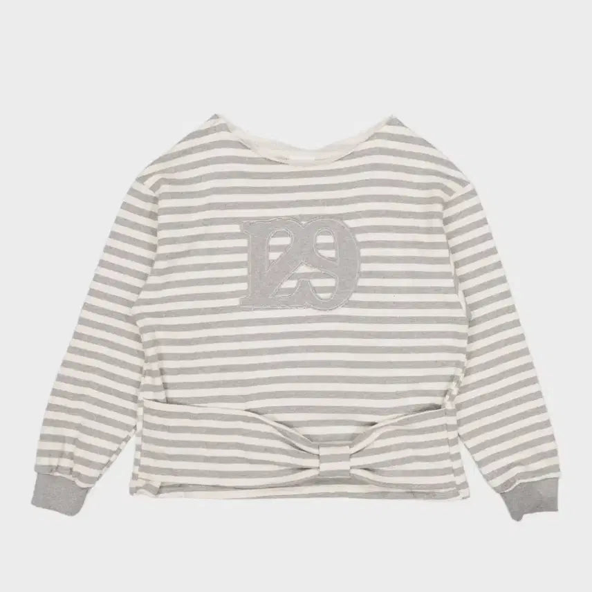 [BUNJANG] Illiy CO. Striped Sweatshirt / 일리고 스트라이프 맨투맨