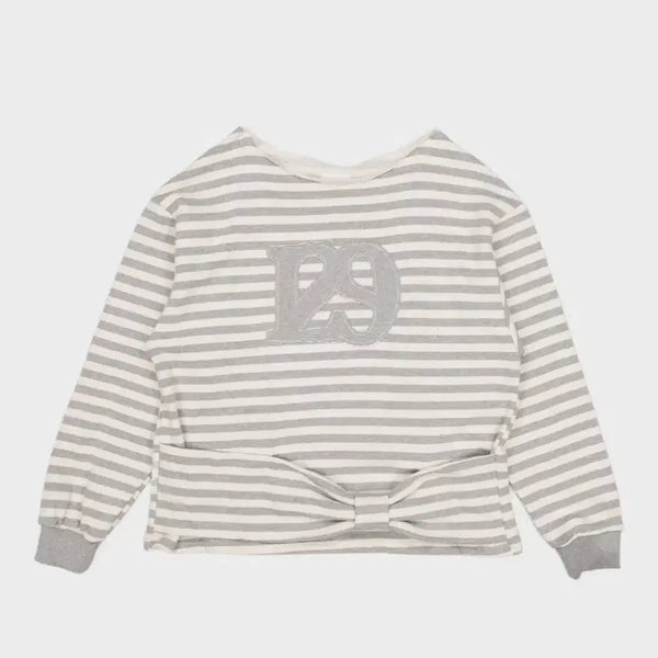 [BUNJANG] Illiy CO. Striped Sweatshirt / 일리고 스트라이프 맨투맨