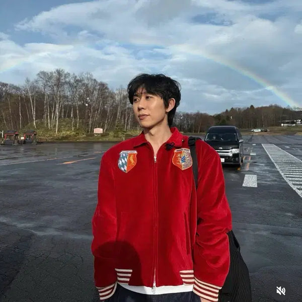 [BUNJANG] Code Kunst Anchovy Souvenir Jacket / [코드쿤스트 Bode맛] 엔쵸비 수베니어 자켓