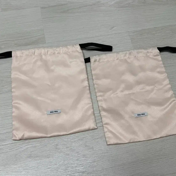 [BUNJANG] Miu Miu Satin Dust Bag Bundle / 미우미우 새틴 더스트백 일괄