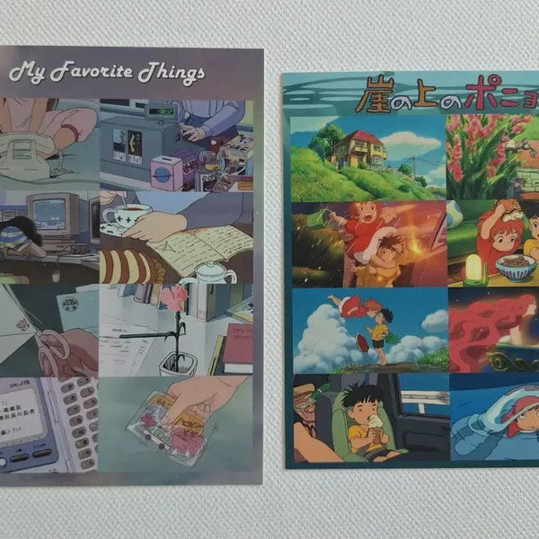 [BUNJANG] Ghibli Diary Decoration Sticker Bundle Set / 지브리 다꾸 일괄 지브리 랩핑지 덤