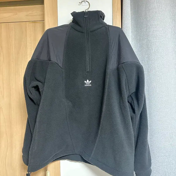 [BUNJANG] Adidas Fleece Half-Zip Jacket 2XL / 아디다스 플리스 하프집업 자켓 2XL