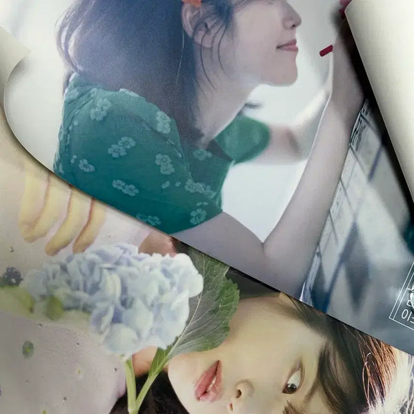 [BUNJANG] IU Flower Bookmark 2 Poster Bundle Set / 아이유 꽃갈피 둘 포스터 두장 일괄
