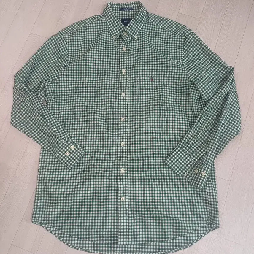 [BUNJANG] GANT Gingham Check Shirt Size L / GANT 간트 깅엄체크 셔츠 L사이즈