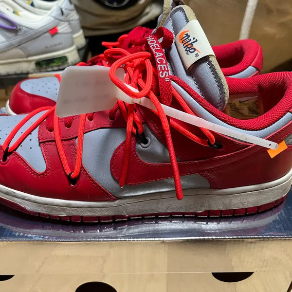 [BUNJANG] Nike x Off-White Dunk Low University Red / (280) 나이키 x 오프화이트 덩크 로우 유니버시티 레드