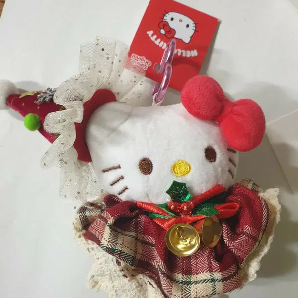 [BUNJANG] Hello Kitty Plush Bag Charm / ~9/27) 헬로키티 인형 키링 가방고리