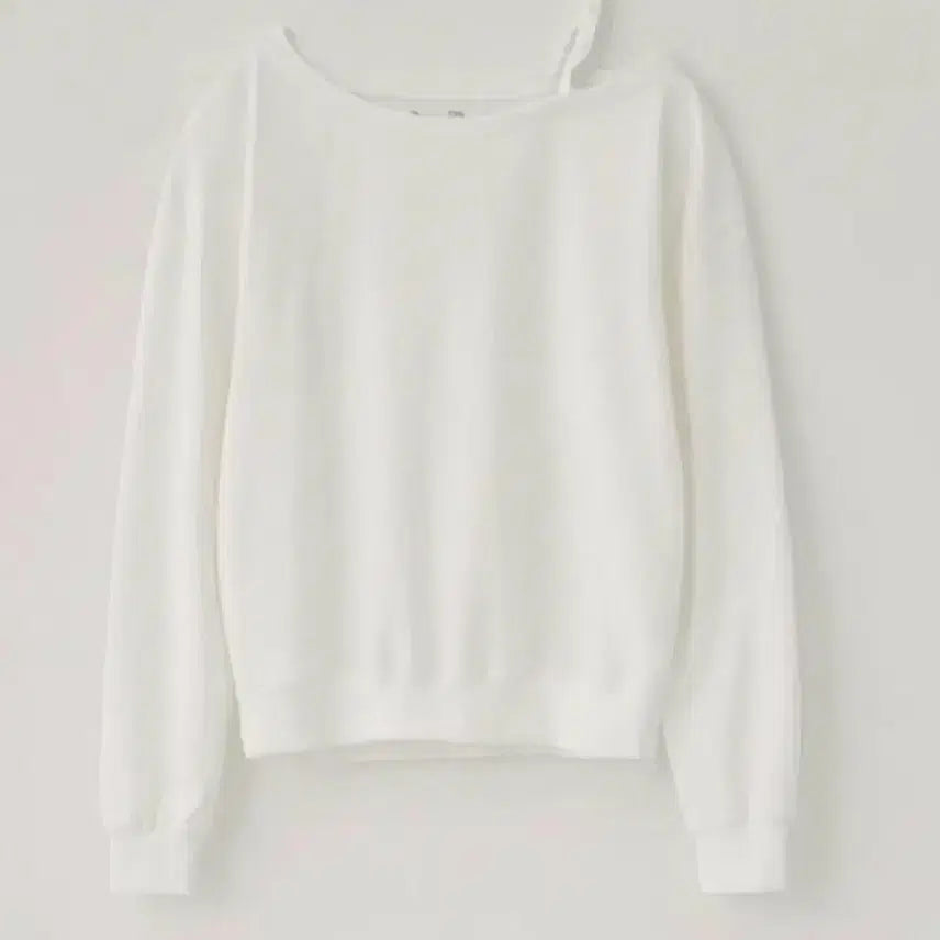 [BUNJANG] TANNAT One-Side Layered Sweatshirt / TANNAT 원사이드 레이어드 스웻셔츠