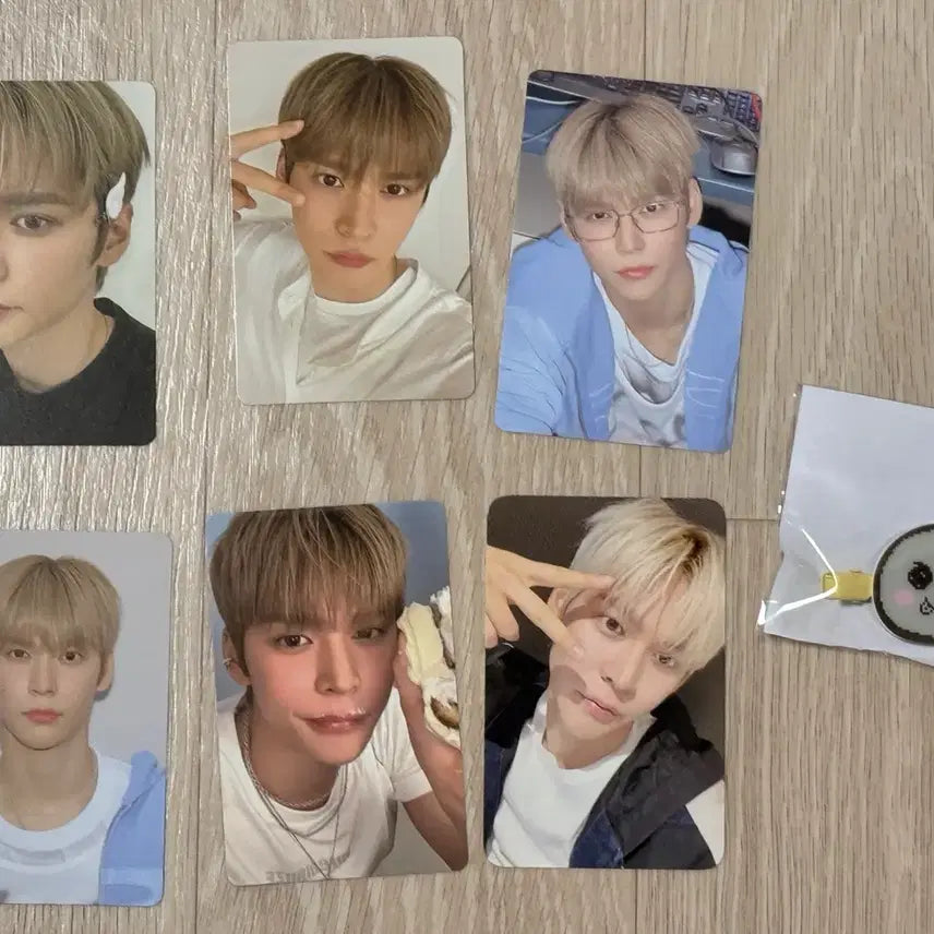 [BUNJANG] RIIZE Eunseok Photocards & Hairpin Bundle Set / 라이즈 은석 시그 포카+머리핀 일괄