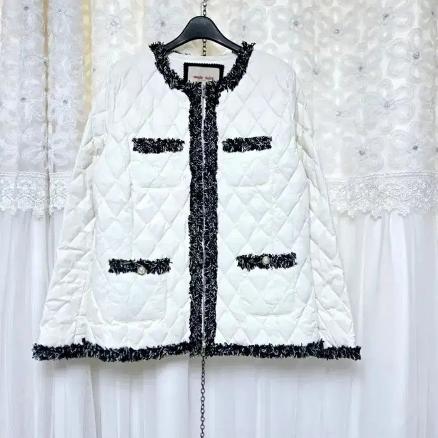 [BUNJANG] Marie Claire Down Cotton Quilting Jacket / 마리끌레르 덕다운퀼팅 자켓
