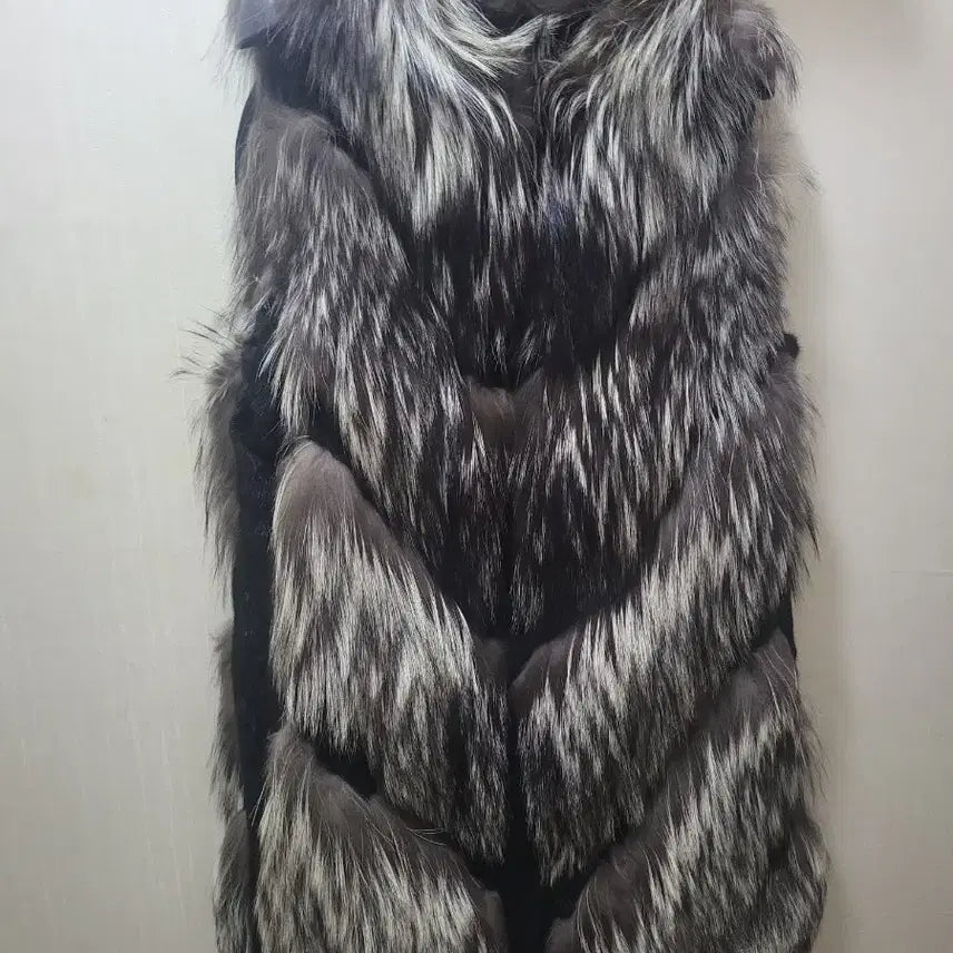 [BUNJANG] Saga Fox Fur Vest / 사가폭스 퍼 베스트