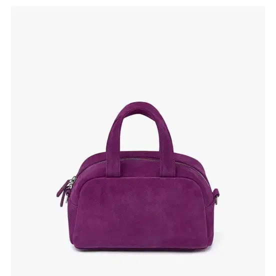 [BUNJANG] Mabling Purple Suede Tote Bag / mabling 퍼플 스웨이드 토트백 새상품 풀박