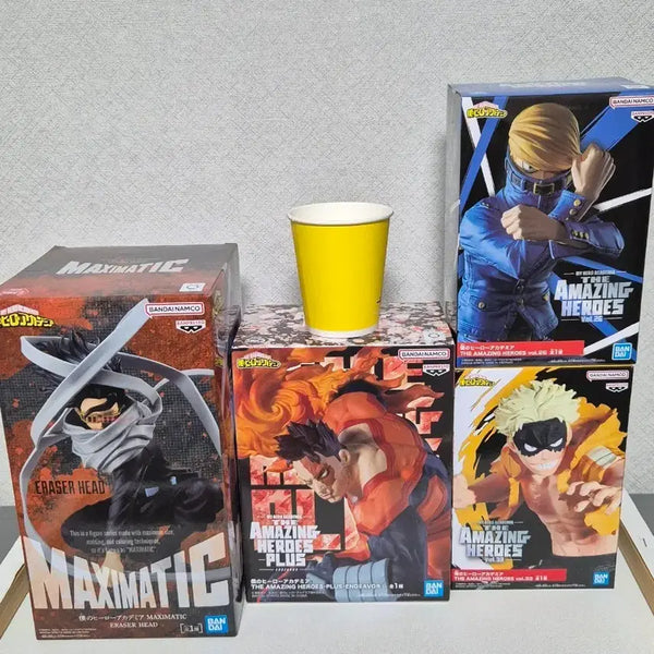 [BUNJANG] My Hero Academia Figure 4 Types Bundle Set / 나의 히어로 아카데미아 피규어 4종 일괄