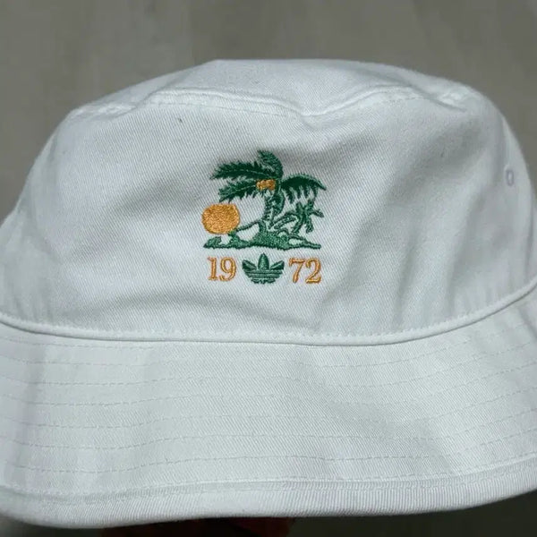 [BUNJANG] Adidas Authentic Bucket Hat - White / 아디다스 정품 버킷햇 벙거지모자 화이트