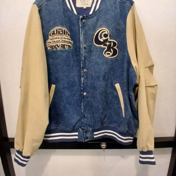 [BUNJANG] Goobin Varsity Jacket Jumper L / 구빈 바시티 자켓 점퍼 L