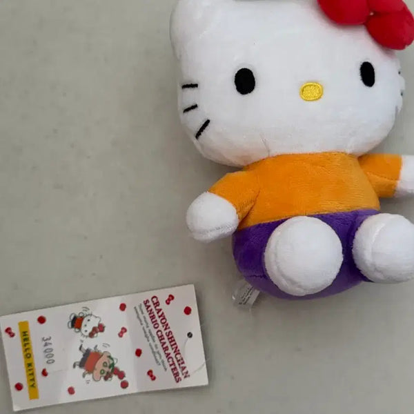 [BUNJANG] Hello Kitty x Crayon Shin-chan Collaboration Plush Doll (New) / 키티 짱구 콜라보 인형(새상품)