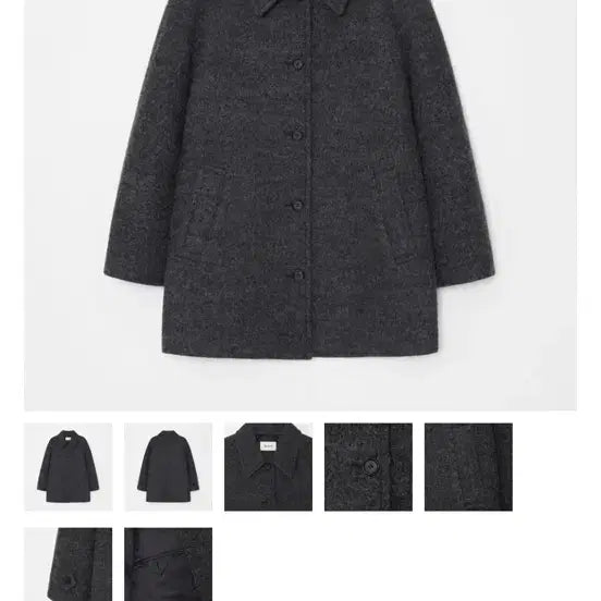 [BUNJANG] Selly & Lyon Wool Half Coat / 셀리앤리옹 울 하프코트