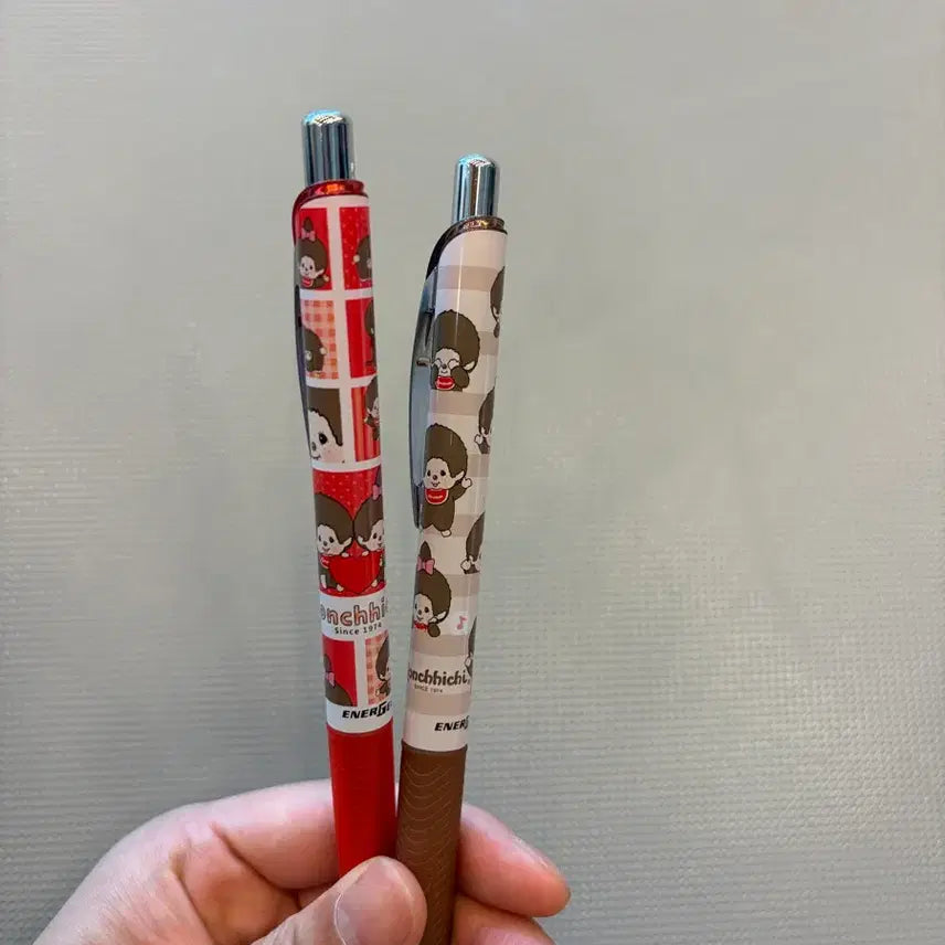 [BUNJANG] Monchhichi Gel Pen / 몬치치 에너겔 볼펜