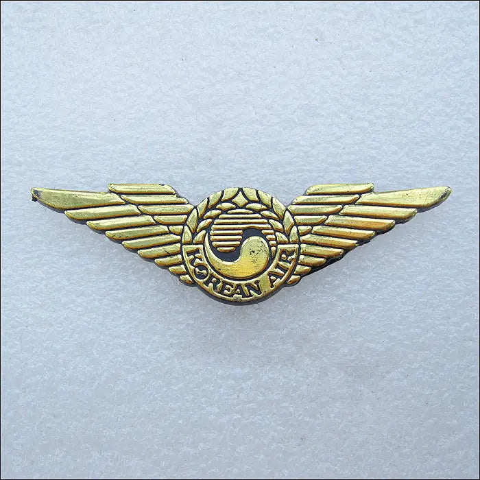 [BUNJANG] Korean Air Gold Wing Pin / KOREAN AIR 대한항공 윙 핀 금색 (2205)