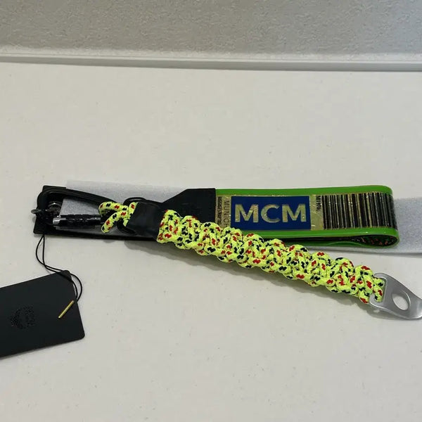 [BUNJANG] MCM Strap Keychain Yellow / MCM 스트랩 키링 옐로우