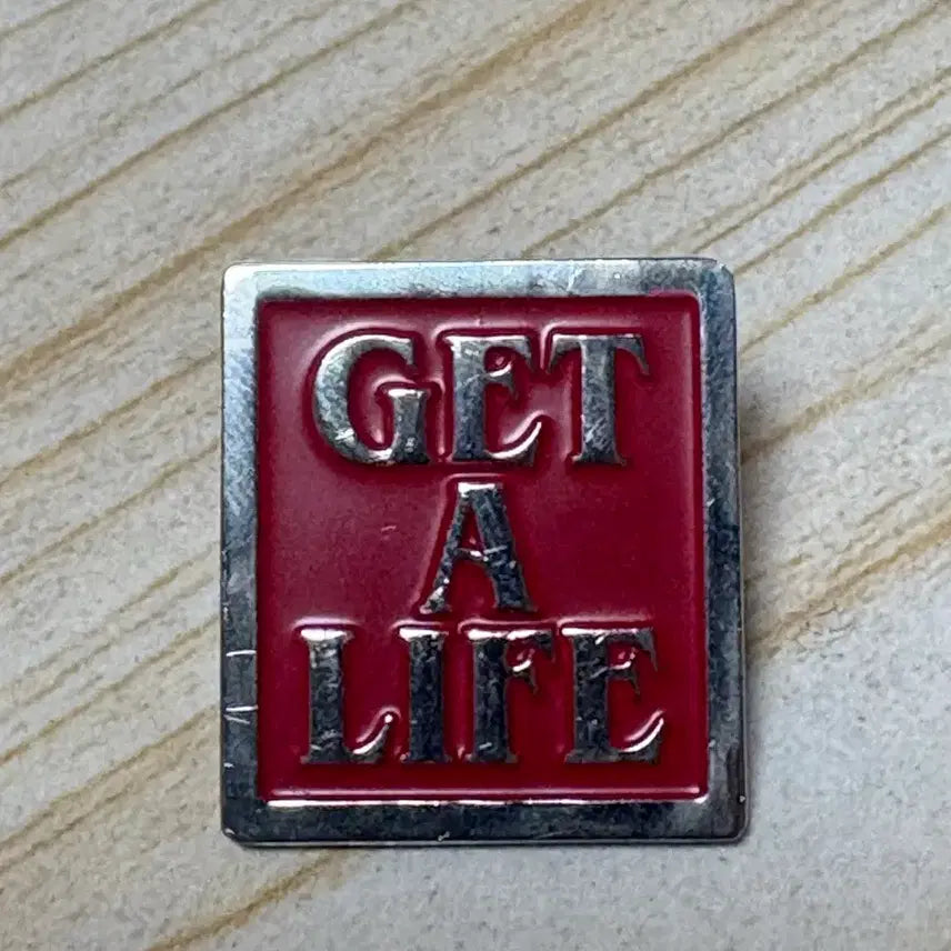 [BUNJANG] Supreme Get A Life Badge / 슈프림 supreme get a life 뱃지