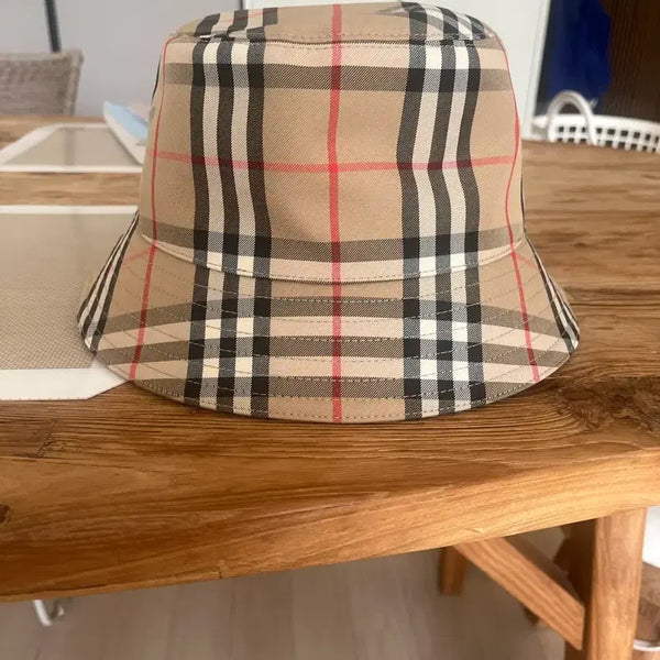 [BUNJANG] Burberry Check Bucket Hat (Size M) / 버버리 버킷햇 m사이즈