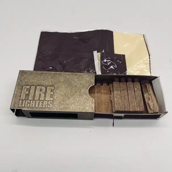 [BUNJANG] Hermes Fire Lighters with Sleeve Cutter Case / 캠핑 파이어라이터스(Fire Lighters)  슬리브 커터 케이스 포함 에르메스 성냥 착화제