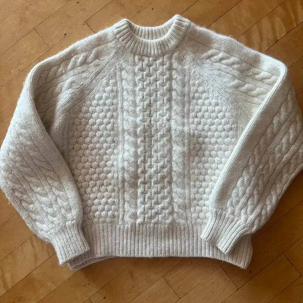 [BUNJANG] STU Aran Knit L / stu 아란 L