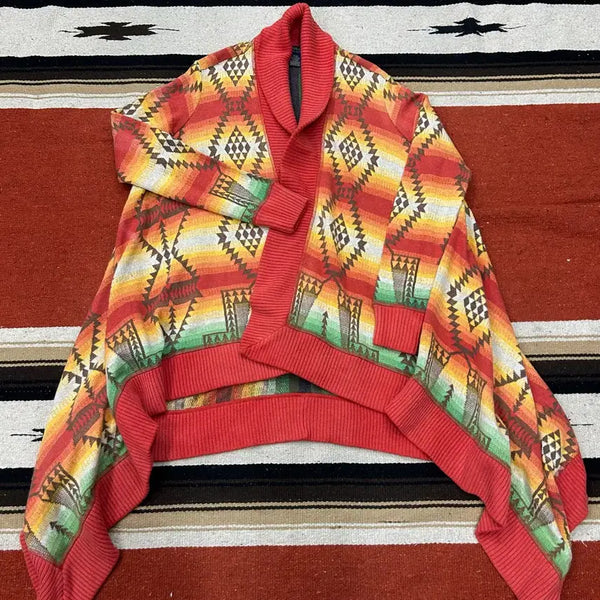 [BUNJANG] Polo Ralph Lauren Native Pattern Open Cardigan / 폴로랄프로렌 네이티브 패턴 오픈 가디건