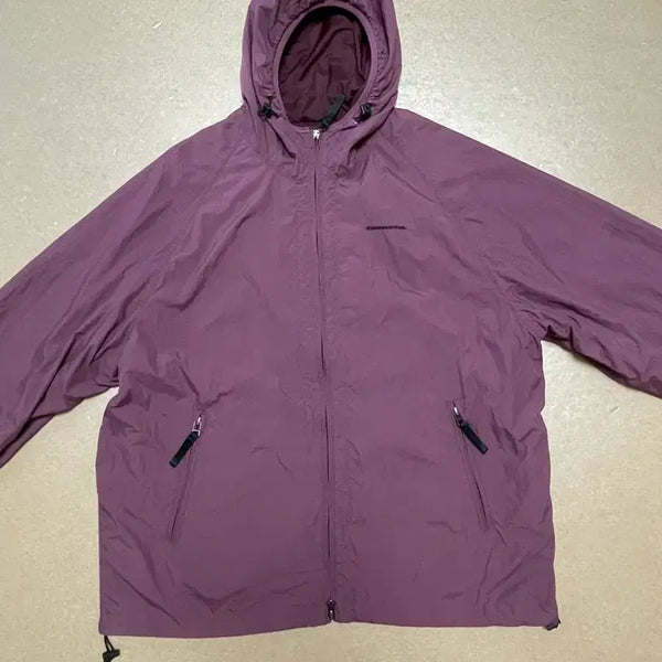 [BUNJANG] Thisisneverthat Plum Windbreaker Jacket M Size / 디스이즈네버댓 가을 바람막이 윈드브레이커 플럼 M사이즈
