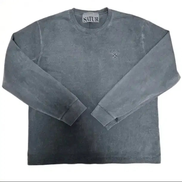 [BUNJANG] Setter Pigment Sweatshirt Grey / 세터 피그먼트 맨투맨 그레이
