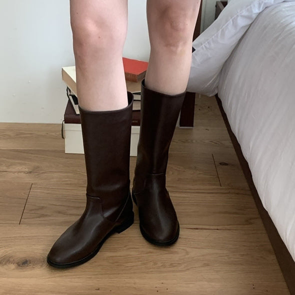 [BUNJANG] New Middle Boots Size 230 / 새상품 1+3 미들부츠 230사이즈 판매