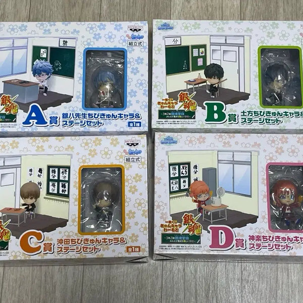 [BUNJANG] Gintama 'The Final' Chibi-큥 Figure Set (Used) / 은혼 삼젯 제일복권 쿠지 고전굿즈 치비큥 세트 일괄로 판매해요!
