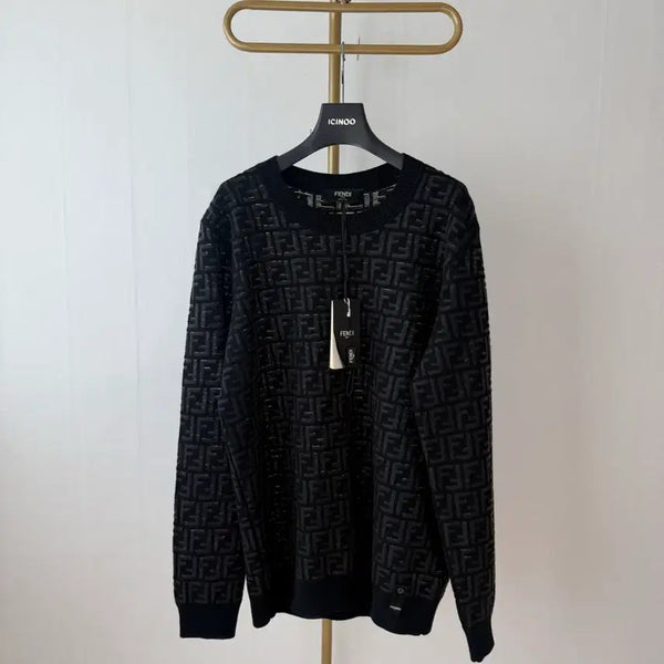 [BUNJANG] Fendi FF Logo Knit Size 52 / 펜디 FF 플로고 니트 52
