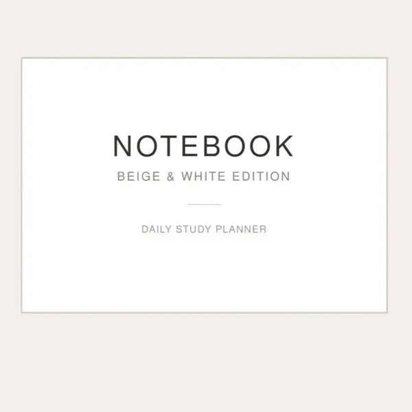 [BUNJANG] Blank Notebook Set / 노트 pdf