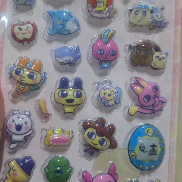 [BUNJANG] Tamagotchi Sticker Set / 타마고치 스티커 세트