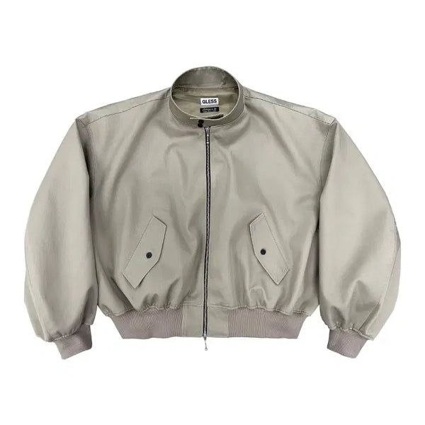 [BUNJANG] GLESS Harrington Jacket 014 Beige / [OS]GLESS 글레스 헤링턴 자켓 014 베이지