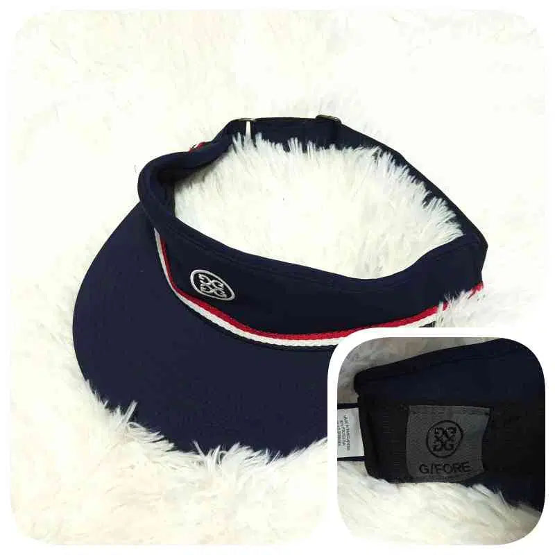 [BUNJANG] G/FORE Men's Navy Golf Sun Cap Hat / 지포어 네이비 남성용 골프 선캡 골프모자