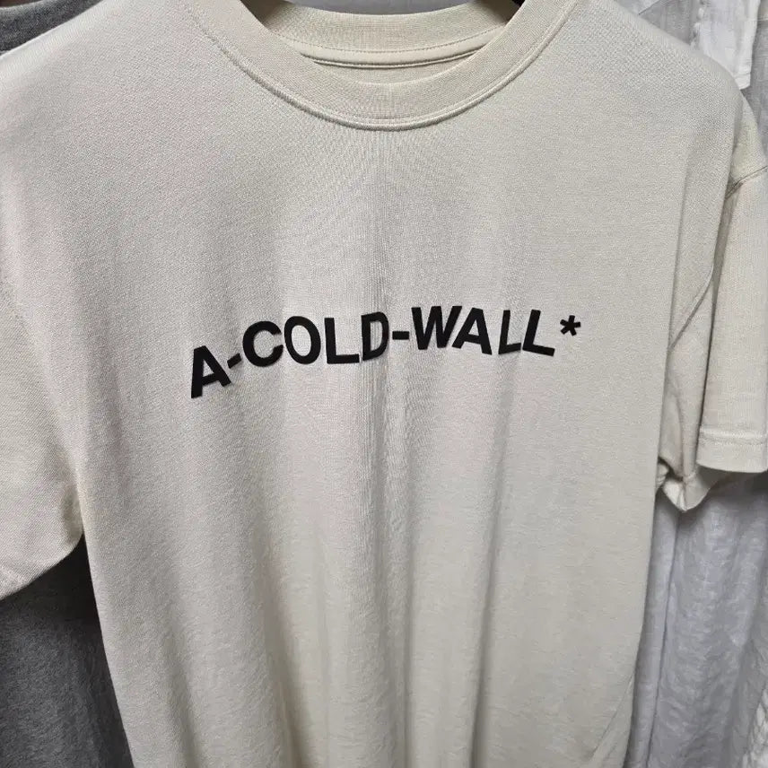 [BUNJANG] A-COLD-WALL* Logo T-Shirt Ivory / A-COLD-WALL* 반팔 티셔츠 아이보리
