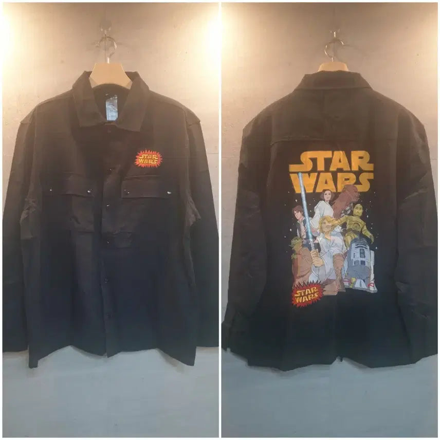 [BUNJANG] Star Wars Official Goods Shacket L Size / 스타워즈. 오피셜 굿즈. 셔켓.  미착!