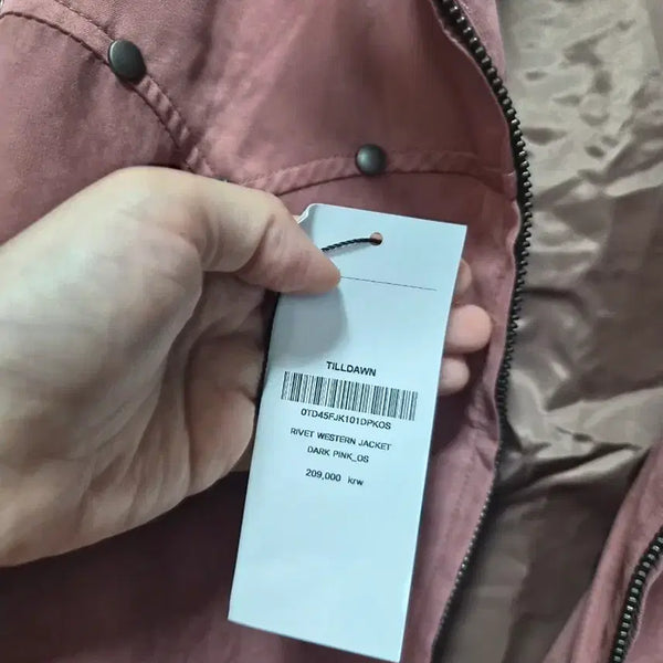 [BUNJANG] Dilton Blouson Jacket - Deep Pink / 딜턴블루종 새상품