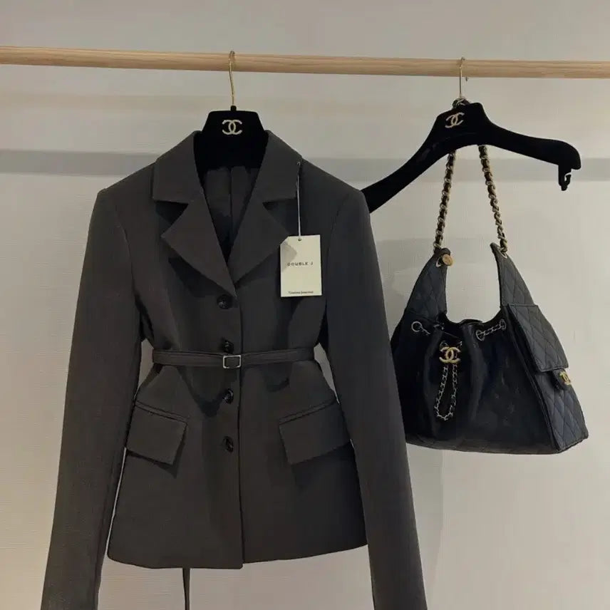 [BUNJANG] Belt Set Jacket New Product / 벨트 세트 자켓 새상품