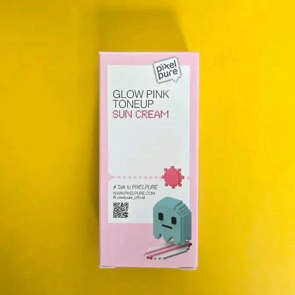 [BUNJANG] Pixel Pure Glow Pink Tone-Up Sun Cream / [새제품] 픽셀퓨어 글로우 핑크 톤업 선크림