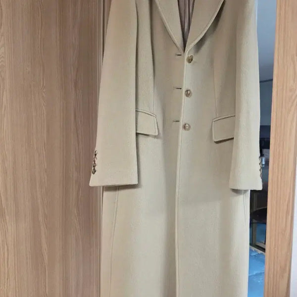 [BUNJANG] ORR Beige Wool Cashmere Coat L / ORR  오르 베이지 코트 L