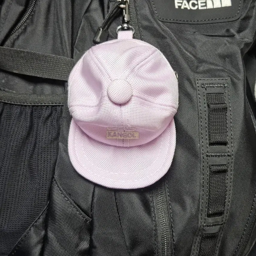 [BUNJANG] Kangol Lavender Cap Pouch Keyring / 캉골 연보라 라벤더 캡모자 파우치 키링