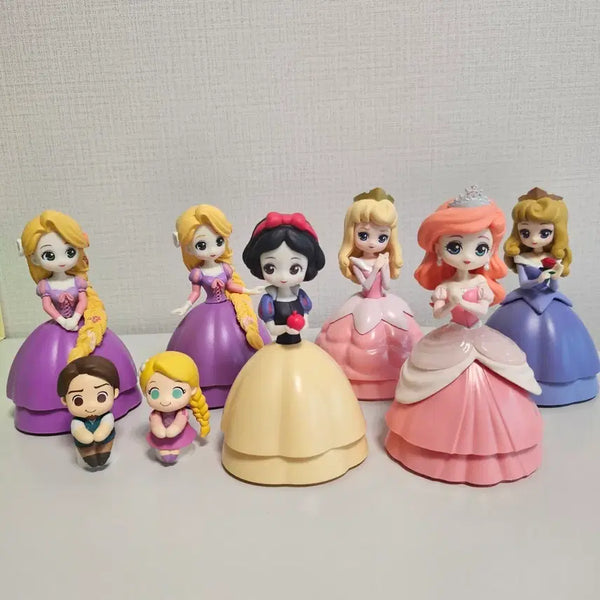 [BUNJANG] Disney Princesses Kapukara Capsule Gacha Bundle Set / 디즈니프린세스 카푸캬라 캡슐 가챠 일괄 판매합니다