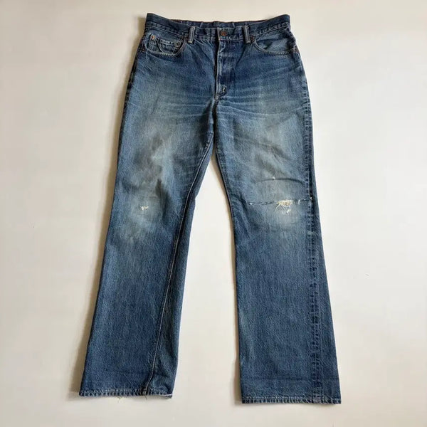 [BUNJANG] 2000s Warehouse Bootcut Denim Jeans / 2000s Warehouse 웨어하우스 부츠컷 데님 청바지