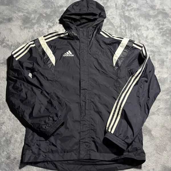 [BUNJANG] Adidas Hooded Windbreaker Jacket / 아디다스 후드 바람막이