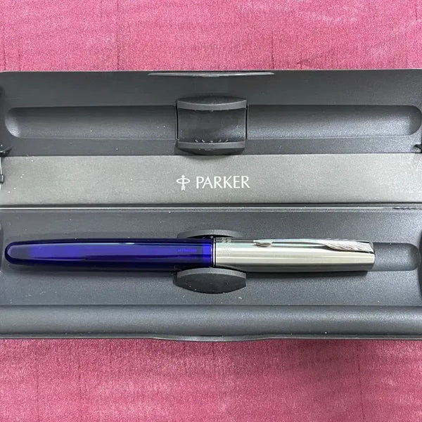 [BUNJANG] Parker Frontier Translucent Blue CT Rollerball Pen / 파카 롤러볼펜 프론티어 트랜스루슨트 블루 CT